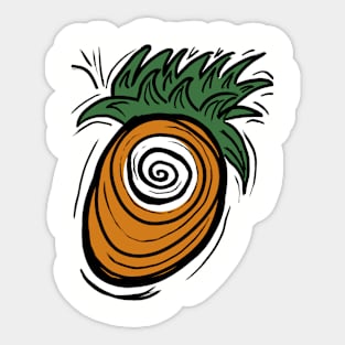 CRAZY PINEAPPLE Sticker